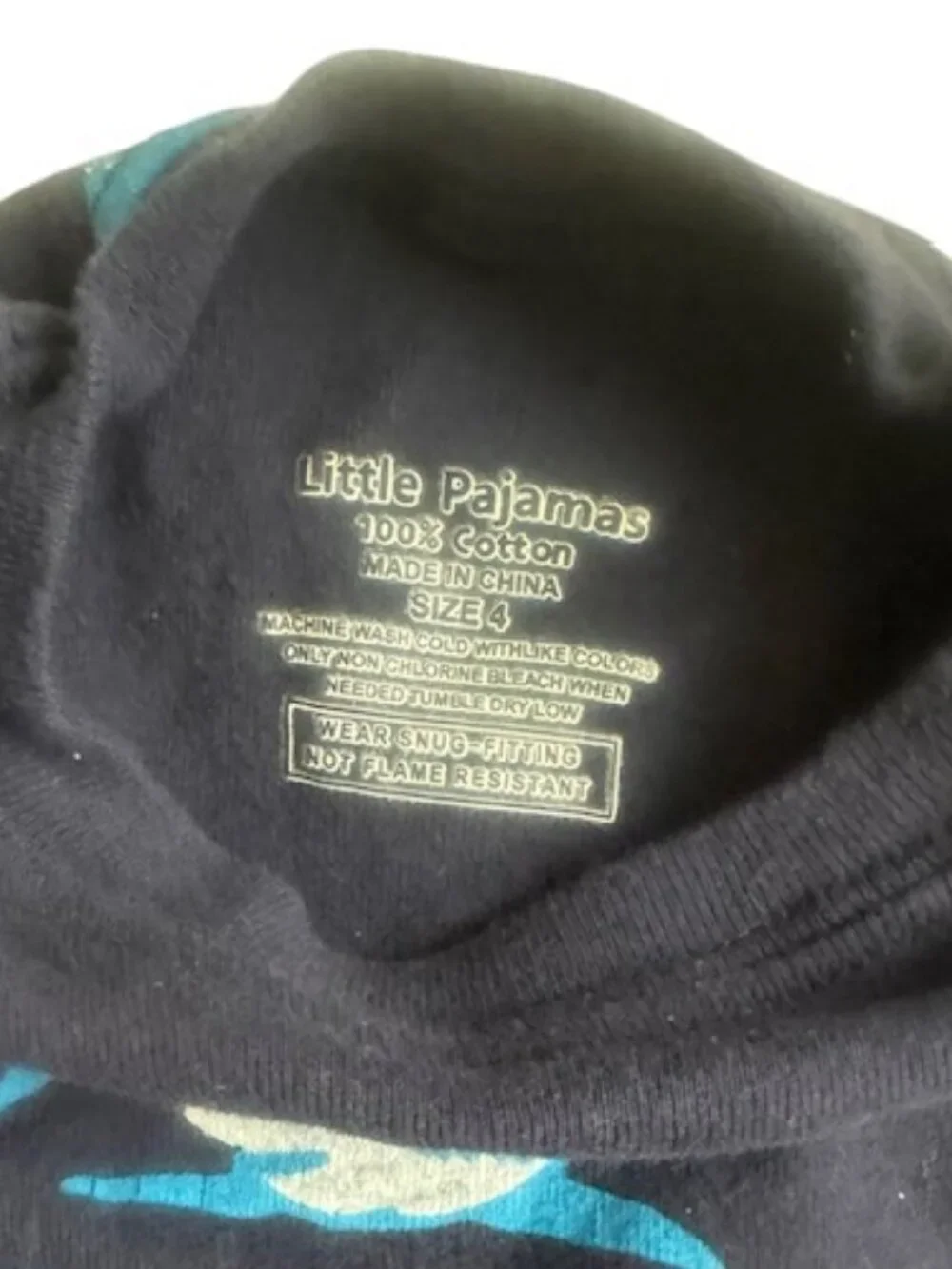 Little Pajamas Boy's 4 Cotton Snug Fit